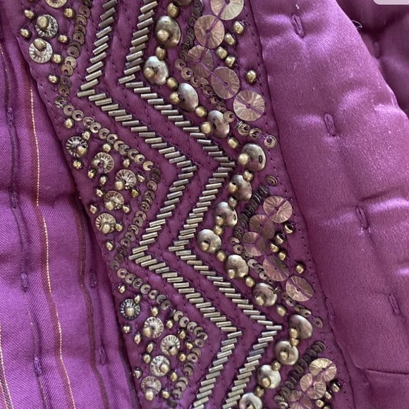 Gorgeous NEW Anthropologie Phoebe Embellished Kimono size XS/S nwt - Picture 5 of 13